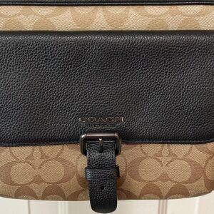 Coach Black and BrownHudson Men's Messenger Bag